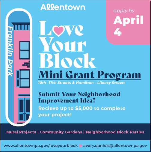 New Allentown Mini-Grant Empowers Residents to Improve Their Neighborhoods