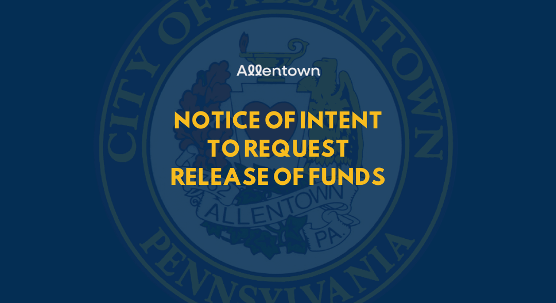 NOTICE OF INTENT TO REQUEST RELEASE OF FUNDS