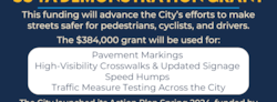 Allentown Secures $384k SS4A Demonstration Grant to Assist with Ongoing Safety Action Plan