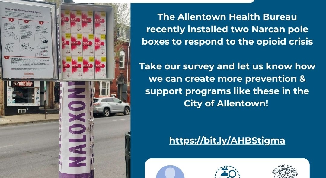 Allentown Health Bureau Launches Community Survey on Substance Use and Stigma