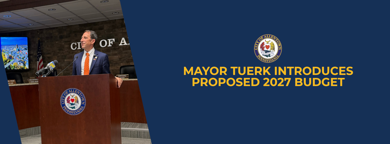 Mayor Tuerk Introduces Proposed 2027 Budget