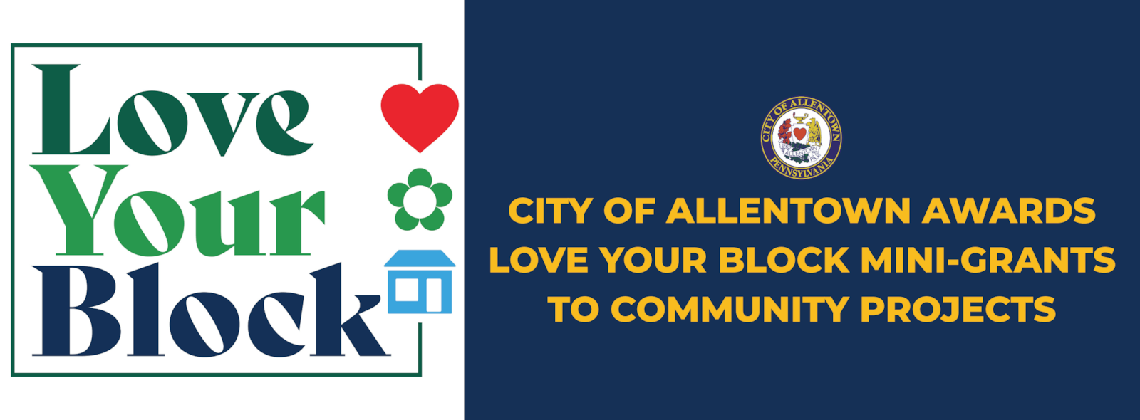 City of Allentown Awards Love Your Block Mini-Grants to Community Projects