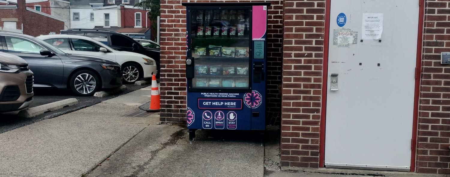 City of Allentown Introduces First Public Health Vending Machines