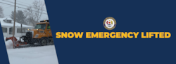 Snow Emergency Lifted in Allentown