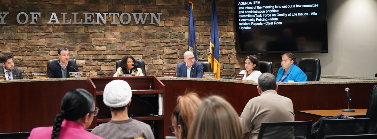 Allentown City Council Elects New Leadership, Swears In Members