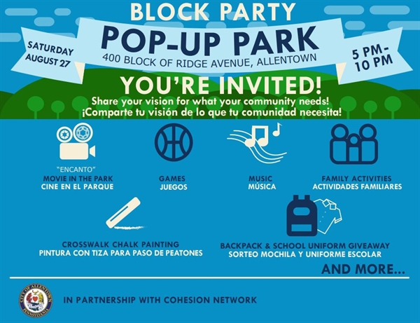Allentown Neighborhood Block Party Event 