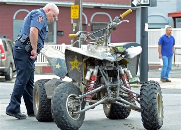 APD Conducts ATV & Dirtbike Operation