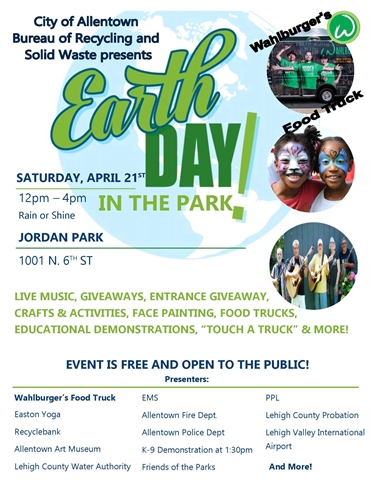 Celebrate Earth Day at Jordan Park