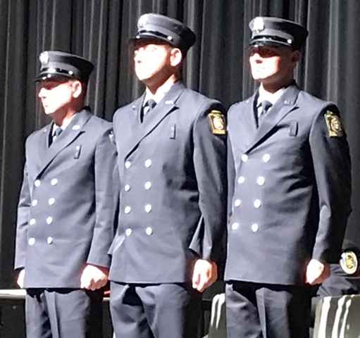 City Welcomes Three New Firefighters