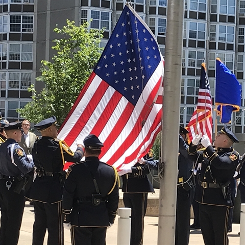 Flag Day Celebrated at City Hall