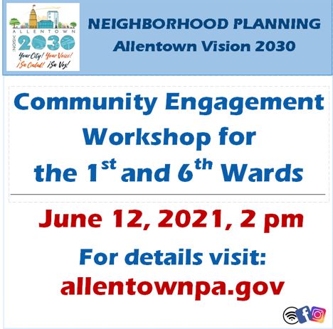 Neighborhood Planning Workshop Scheduled