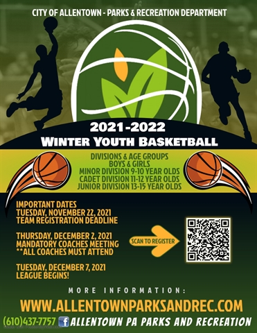 Winter Youth Basketball Registration