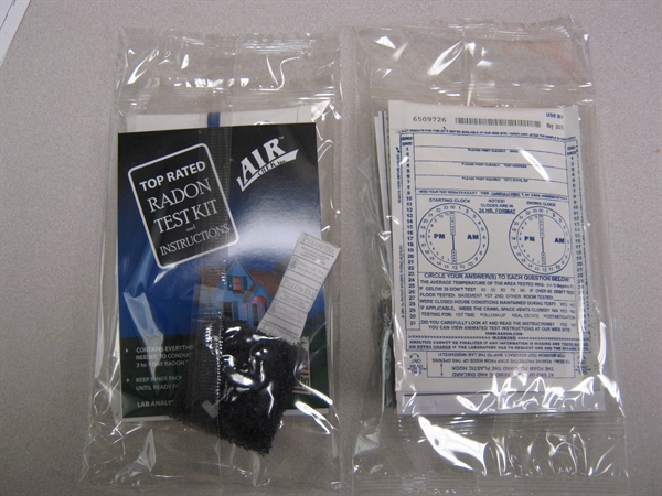 Free Radon Test Kits Available
