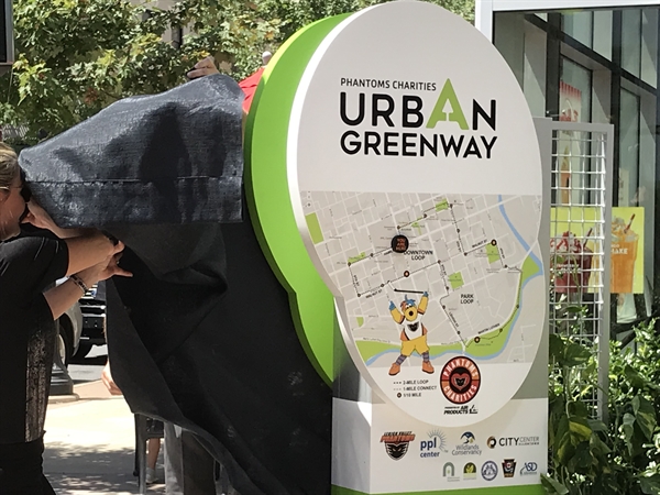 Urban Greenway Trails Dedicated