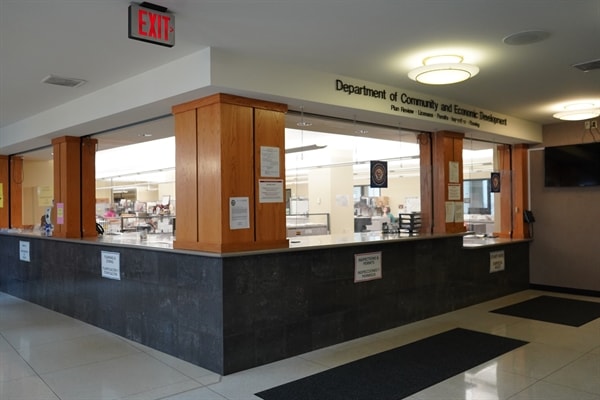 City Hall Service Counter Closure