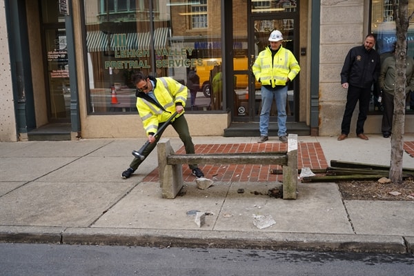 Streetscape Improvements Underway