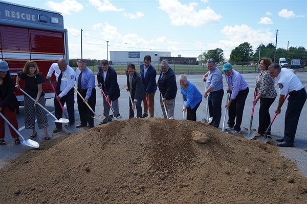 Groundbreaking Held for Fire Academy & EOC