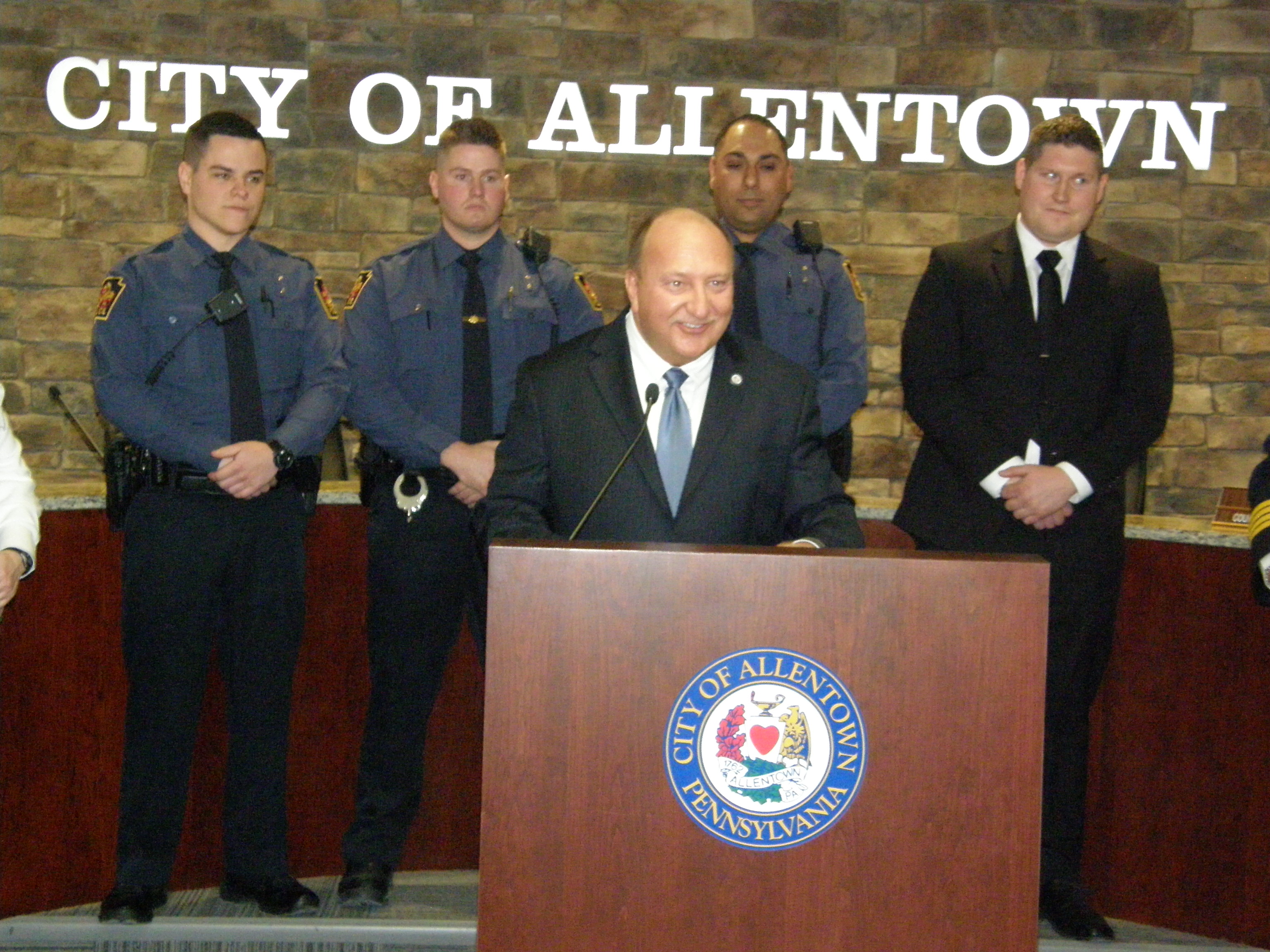 Ceremony Held for New Police Officers