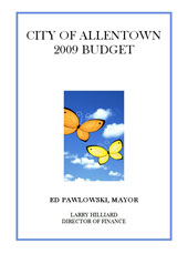2009 Budget Cover