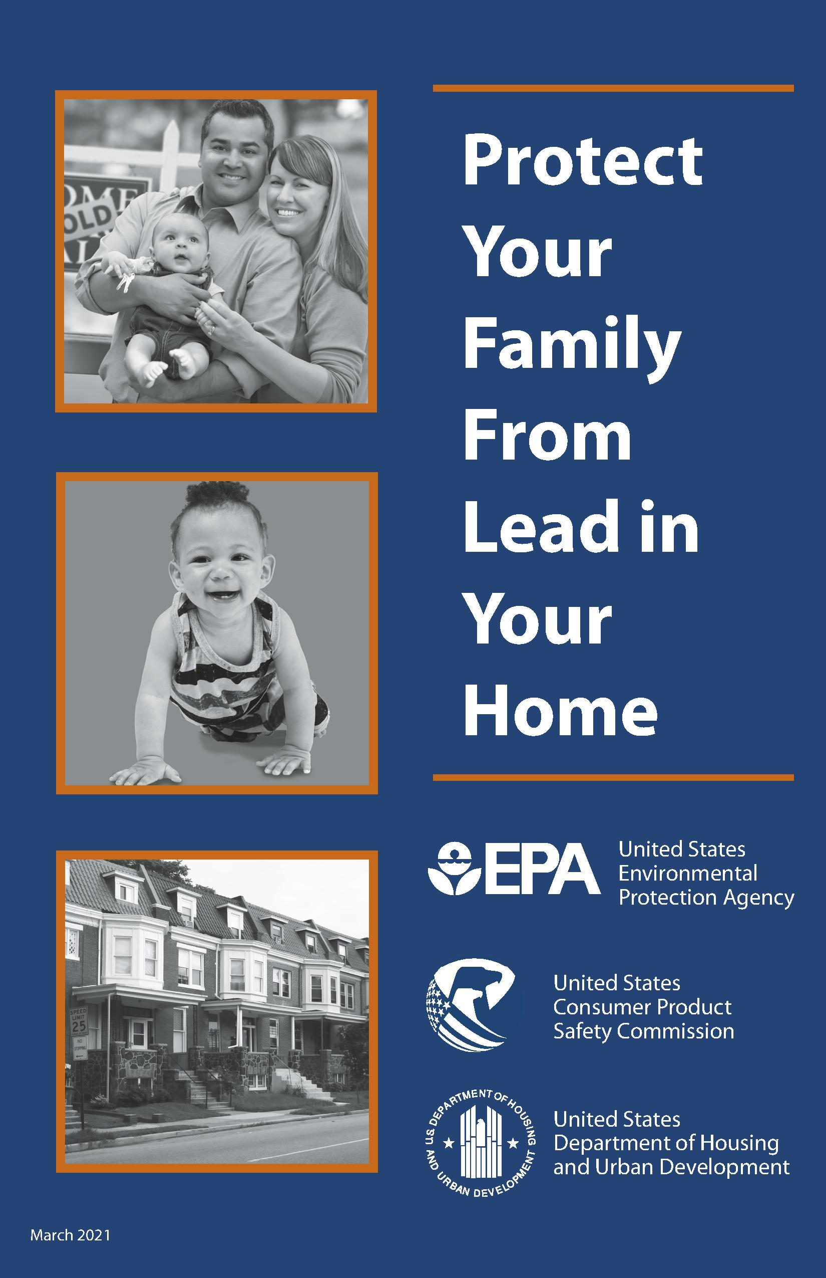 Cover of Lead in Your Home brochure