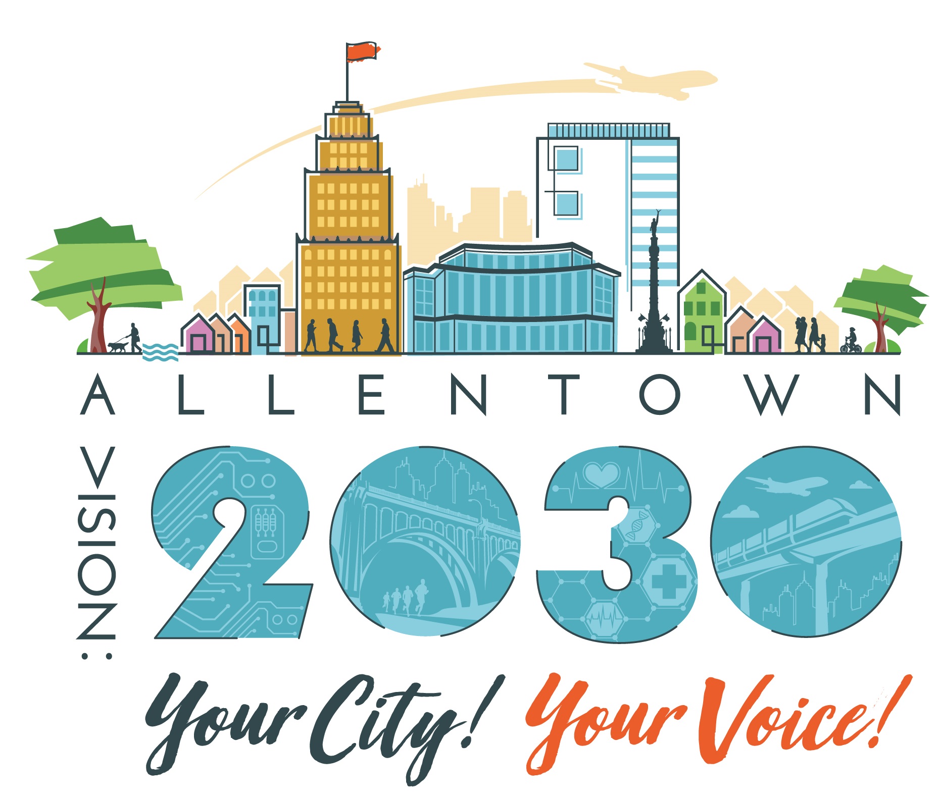 Allentown Vision 2030 logo