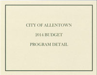 2014 Budget Detail Cover