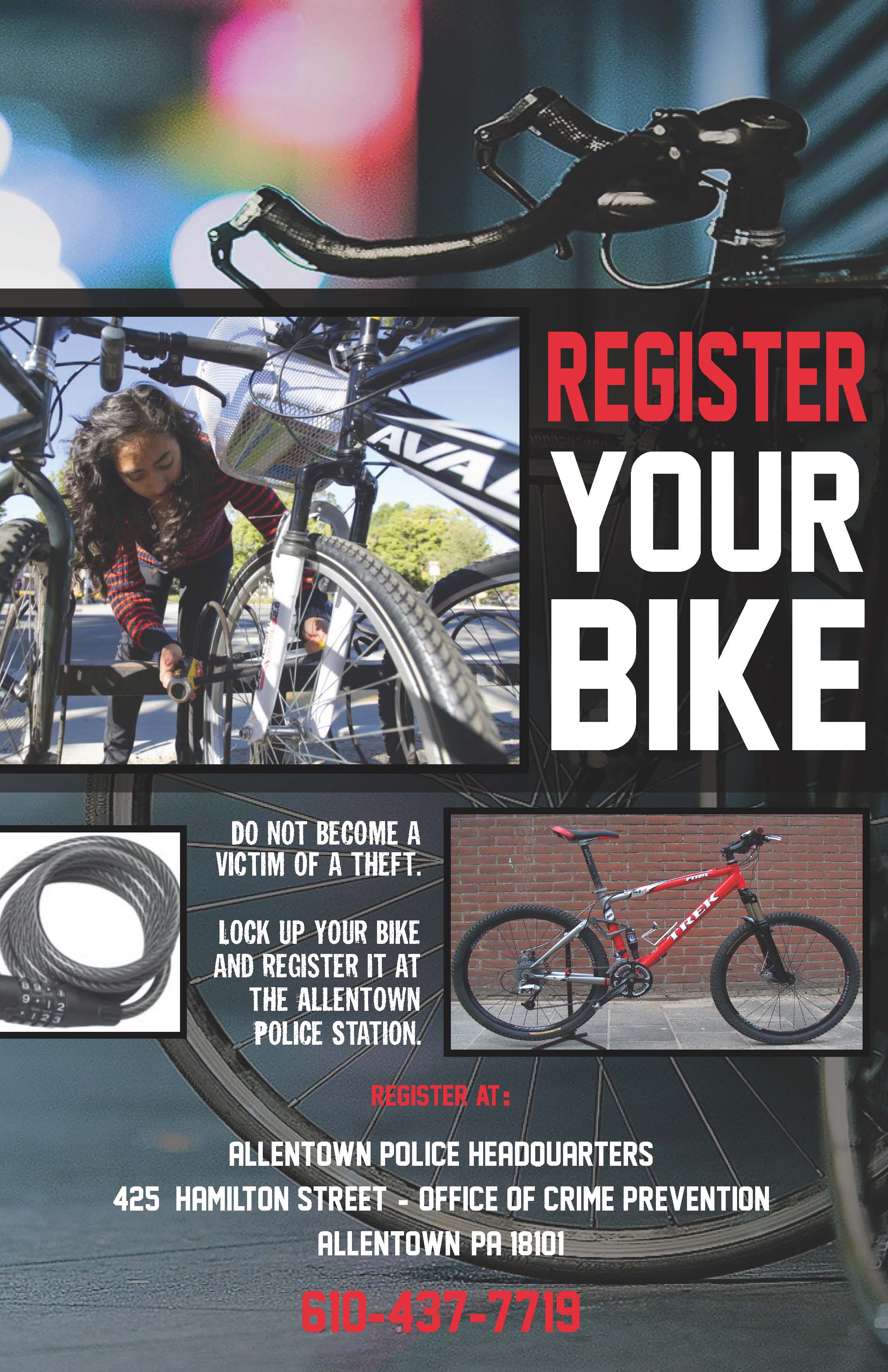 Click here to register your bike.