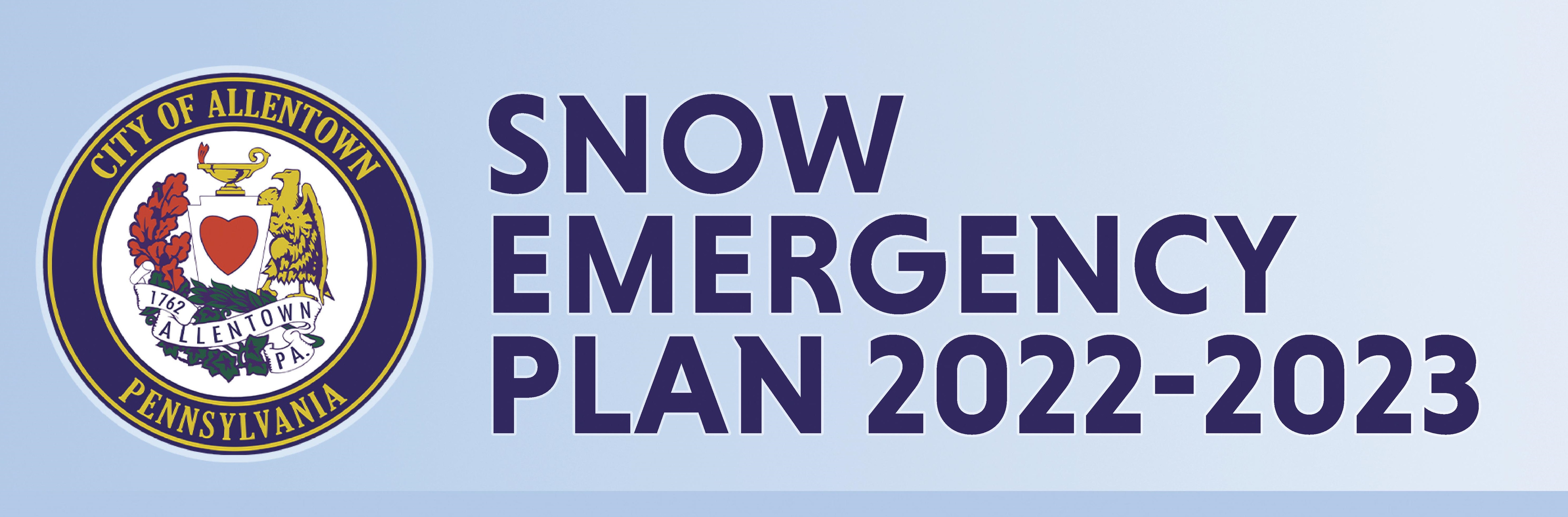 Snow Emergency Plan Cover